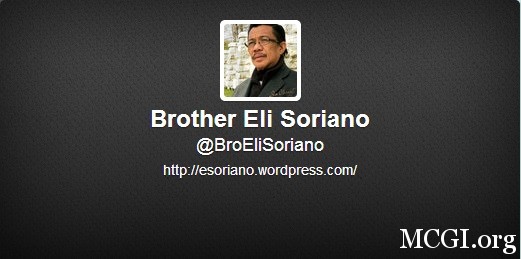 Bro. Eli Soriano's official twitter account