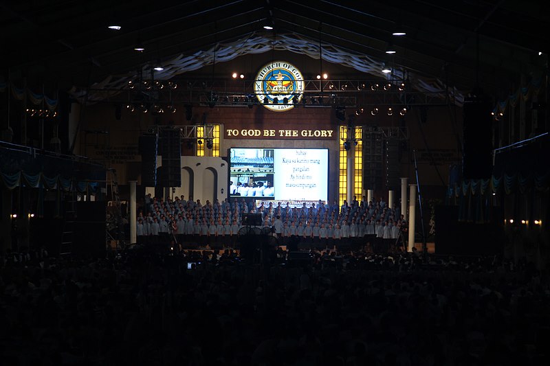 Breaking time barriers between the two hemispheres of the globe, MCGI sets Thanksgiving in the Philippines at night time, while members in the West attend in the morning.