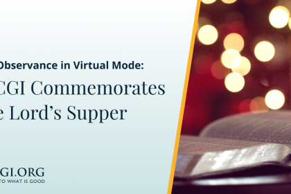 An Observance in Virtual Mode_ MCGI Commemorates the Lord’s Supper