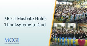 MCGI Masbate Holds Thanksgiving to God
