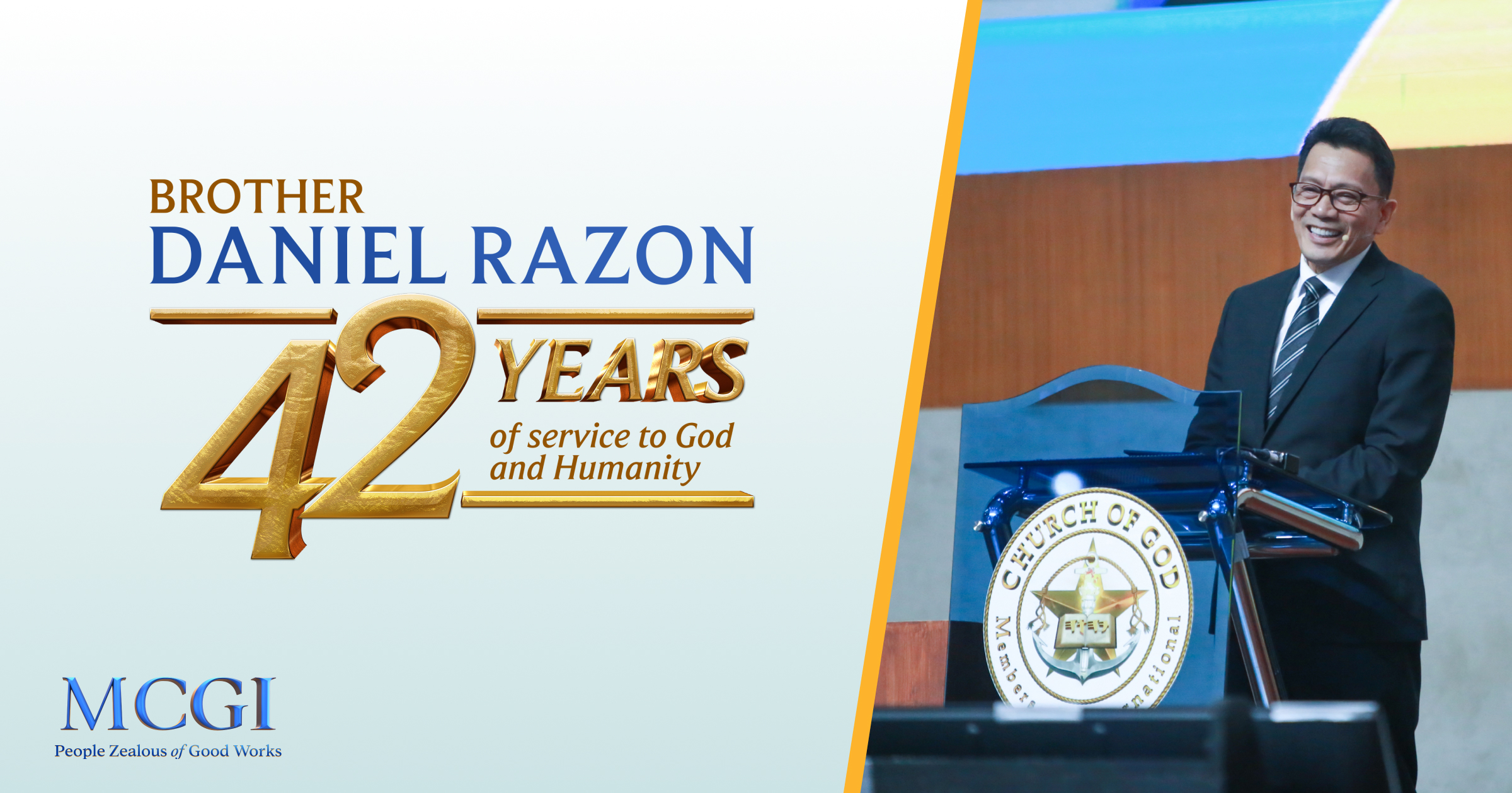 Celebrating 42 Years of Faithful Service to God and Humanity