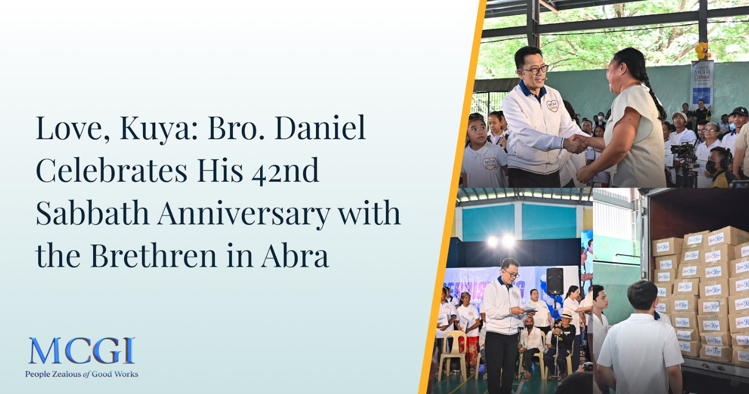 Love, Kuya: Bro. Daniel Celebrates His 42nd Sabbath Anniversary with the Brethren in Abra